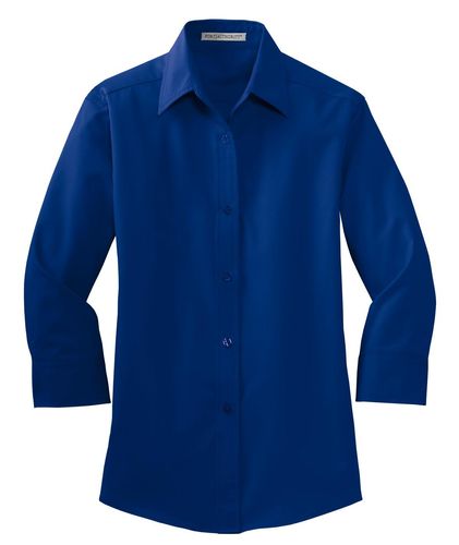 2021- Ladies 3/4-Sleeve Easy Care Shirt image thumbnail