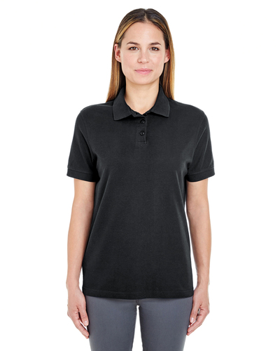 2021- UltraClub Ladies' Whisper Pique Polo image thumbnail