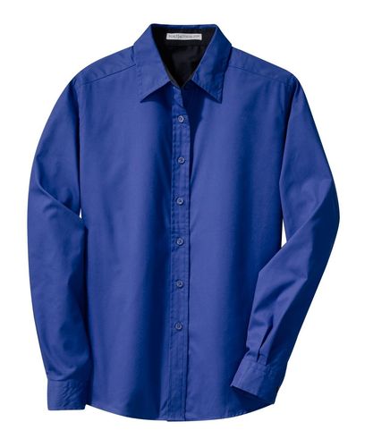 2021- Port Authority Ladies Long Sleeve Easy Care Shirt image thumbnail