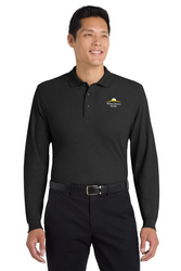Image of 2115- Port Authority Silk Touch Long Sleeve Polo TALL