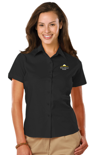 2115- Blue Generation Ladies Short Sleeve Blouse image thumbnail