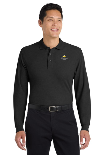 2115- Port Authority Silk Touch Long Sleeve Polo image thumbnail