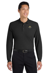 Image of 2115- Port Authority Silk Touch Long Sleeve Polo