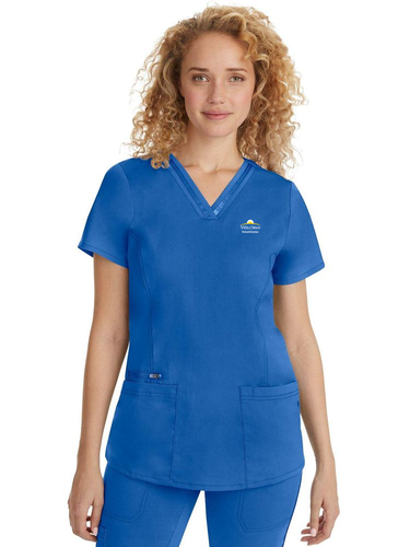 2021- Healing Hands Purple Label Womens Jasmin Top image thumbnail