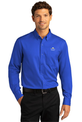 Image of 2021-Port Authority Long Sleeve SuperPro React Twill Shirt
