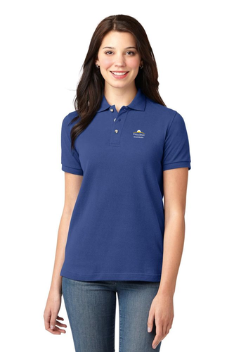 2021- Port Authority Ladies Heavyweight Cotton Pique Polo image thumbnail