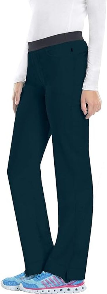 Infinity by Cherokee Women's Rib Yoke Waist Pull On Scrub Pants primary image