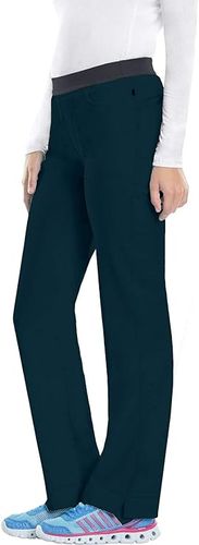 Infinity by Cherokee Women's Rib Yoke Waist Pull On Scrub Pants image thumbnail