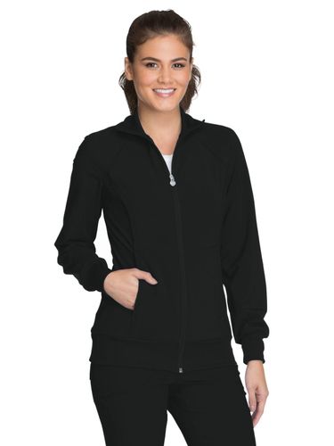 2115- Cherokee Women's Zip Front Warm-Up Jacket image thumbnail