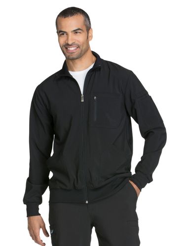 2115- Cherokee Unisex Infinity Antimicrobial Athletic Fit Scrub Jacket image thumbnail