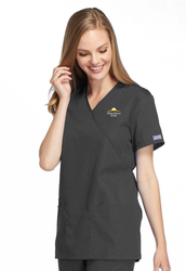 Image of 2115- Cherokee Workwear Women's Mock Wrap Tunic