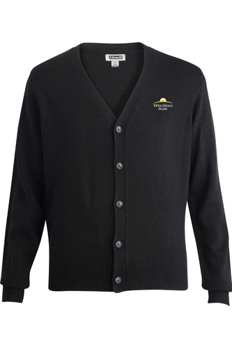 2115- Edwards Unisex V-Neck Cardigan image thumbnail