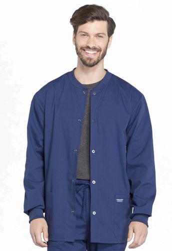 2115- Cherokee Workwear Unisex Scrub Jacket image thumbnail