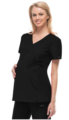 2115- Cherokee Flexibles Women's Maternity Wrap Top image thumbnail