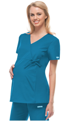 2115- Cherokee Flexibles Women's Maternity Wrap Top image thumbnail