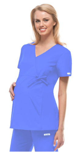 2115- Cherokee Flexibles Women's Maternity Wrap Top image thumbnail