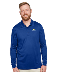 Image of 2115-Harriton Men's Advantage Snag Protection Plus IL Long Sleeve Polo