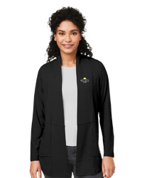 Image of 2115-Devon & Jones Ladies' Raleigh Stretch Cardigan