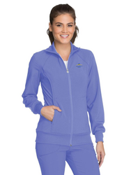 Image of 2115- Cherokee Women's Zip Front Warm-Up Jacket