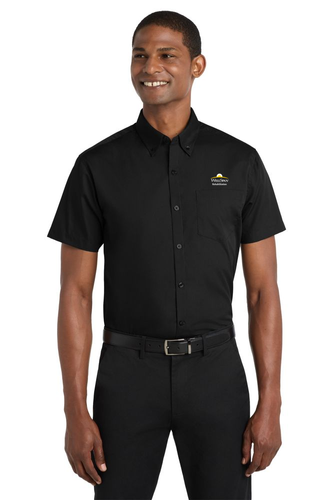 2021-Port Authority Short Sleeve Carefree Poplin Shirt image thumbnail