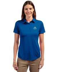Image of 2021-Cutter & Buck Prospect Recycled Featherlight Stretch Womens Polo