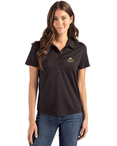 2021-Cutter & Buck Coastline Recycled Double Peached Womens Polo image thumbnail