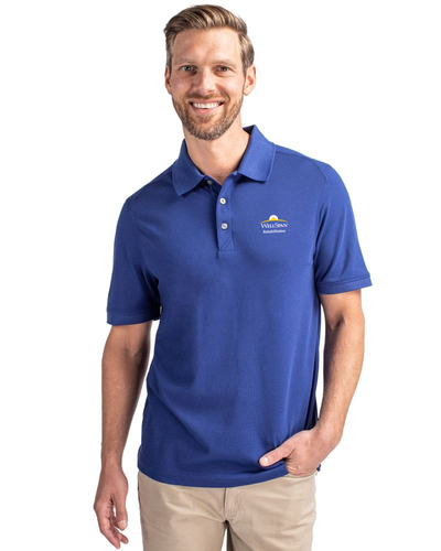 2021-Cutter & Buck Advantage Recycled Cotton-Blend Pique Mens Polo image thumbnail