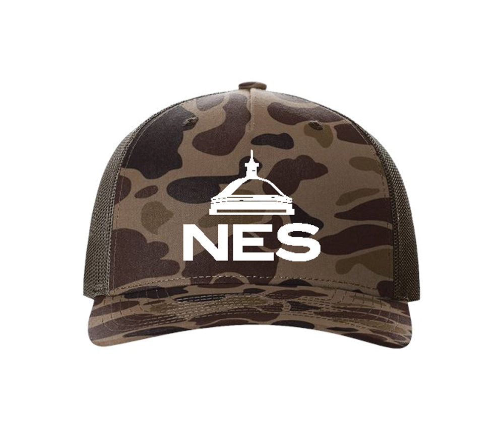 Richardson Printed Five Panel Trucker Cap (Pick Up) primary image