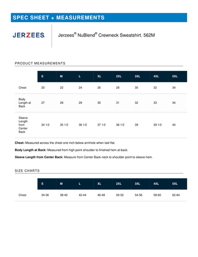 Jerzees® Crewneck Sweatshirt (Made to Order) image thumbnail