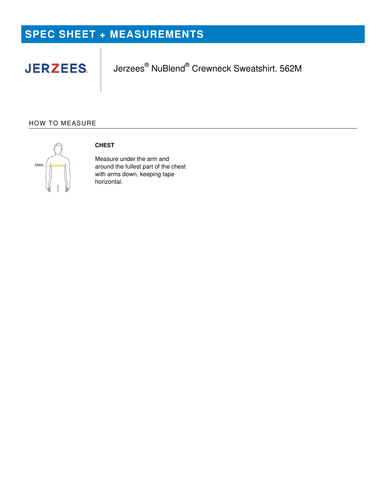 Jerzees® Crewneck Sweatshirt (Made to Order) image thumbnail