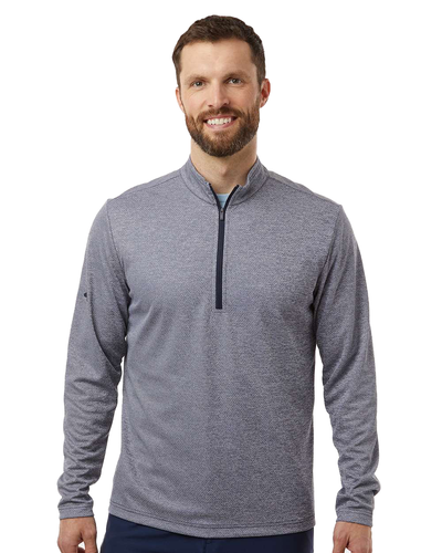 Adidas Space Dyed Quarter-Zip Pullover image thumbnail