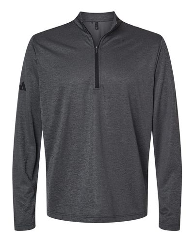 Adidas Space Dyed Quarter-Zip Pullover image thumbnail