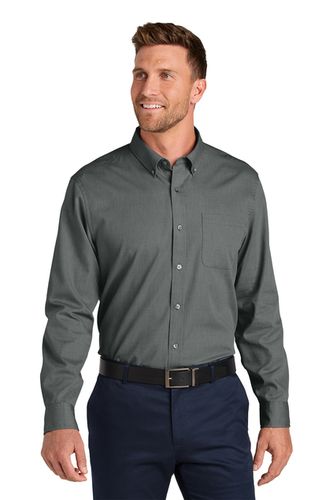 Port Authority® Long Sleeve Nailhead Easy Care Shirt image thumbnail