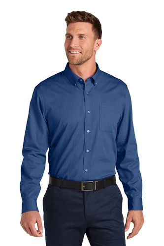 Port Authority® Long Sleeve Nailhead Easy Care Shirt image thumbnail