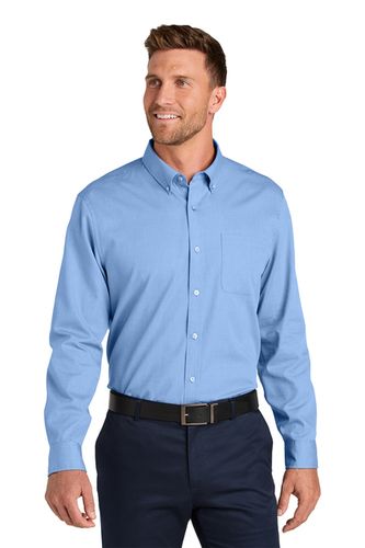 Port Authority® Long Sleeve Nailhead Easy Care Shirt image thumbnail