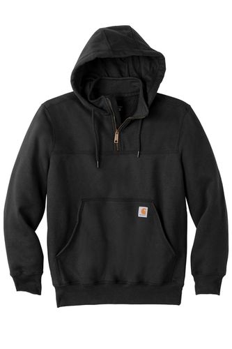 Carhartt® Rain Defender® Paxton Heavyweight Hooded Zip Mock Sweatshirt image thumbnail
