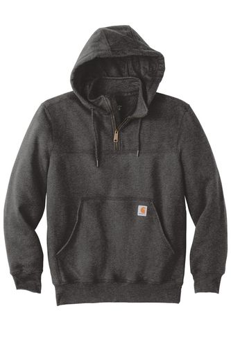Carhartt® Rain Defender® Paxton Heavyweight Hooded Zip Mock Sweatshirt image thumbnail