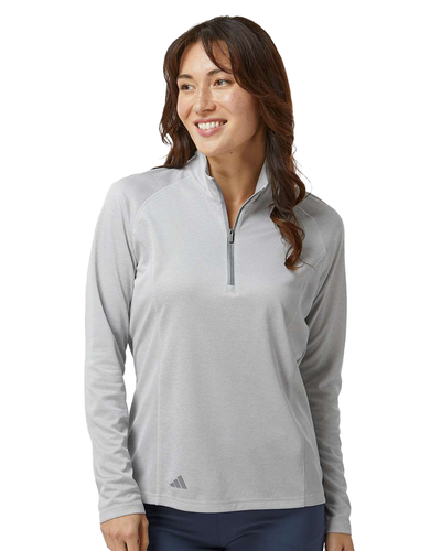 Adidas Women's Space Dyed Quarter-Zip Pullover image thumbnail