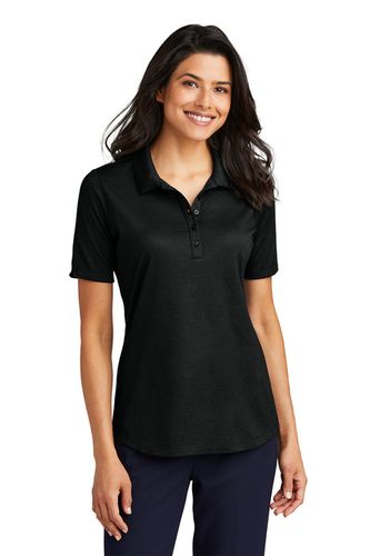 Port Authority® Women's Fine Pique Blend Polo image thumbnail