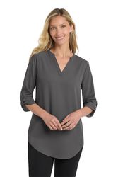 Image of Port Authority ® Women's 3/4-Sleeve Tunic Blouse