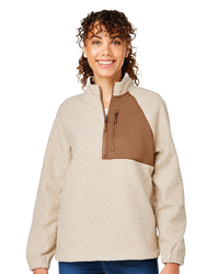 Image of Women's Aura Sweater Fleece Quarter-Zip Pullover