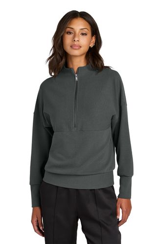 Mercer+Mettle® Women’s Linear Texture 1/4-Zip image thumbnail