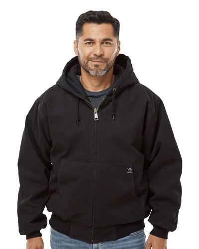 Dri Duck Men's Cheyenne Boulder Cloth™ Hooded Jacket with Tricot Quilt Lining image thumbnail