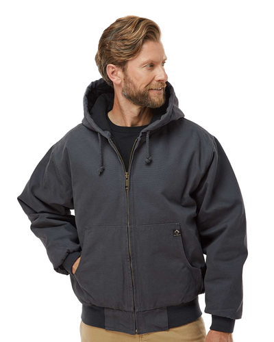 Dri Duck Men's Cheyenne Boulder Cloth™ Hooded Jacket with Tricot Quilt Lining image thumbnail