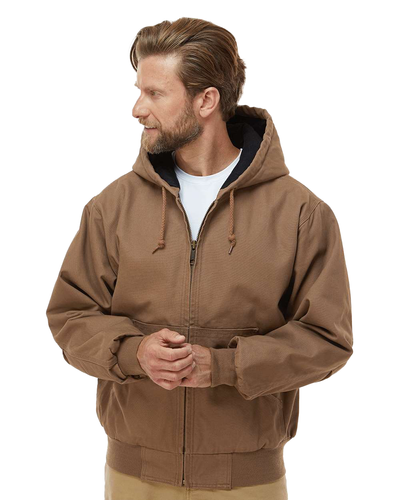 Dri Duck Men's Cheyenne Boulder Cloth™ Hooded Jacket with Tricot Quilt Lining image thumbnail