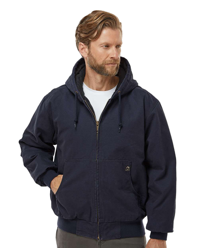 Dri Duck Men's Cheyenne Boulder Cloth™ Hooded Jacket with Tricot Quilt Lining image thumbnail
