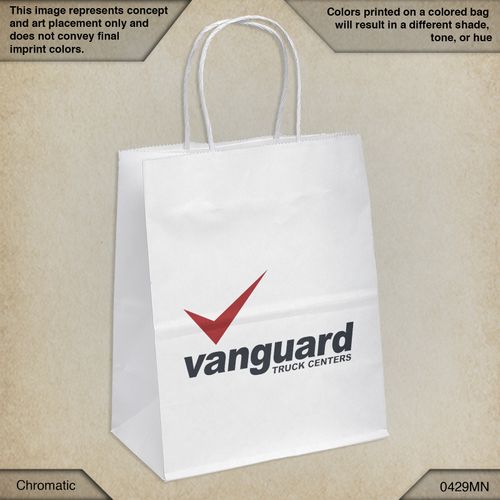 Mini White Shopper Bag image thumbnail