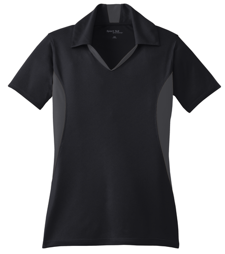 Sport-Tek Ladies Side Blocked Micropique Sport-Wick Polo image thumbnail
