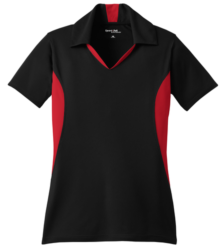 Sport-Tek Ladies Side Blocked Micropique Sport-Wick Polo image thumbnail
