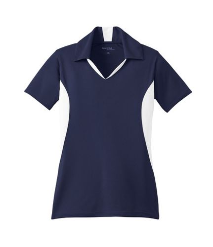 Sport-Tek Ladies Side Blocked Micropique Sport-Wick Polo image thumbnail